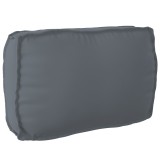 vidaXL Pernă Palet pentru Spate Antracit 70x40x12 cm Tesătură Oxford