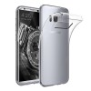 Husa 360&deg; Full TPU Fata+Spate Albă pentru Samsung Galaxy S8, Carcasă Protecție Telefon