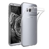 Cumpara ieftin Husa 360&deg; Full TPU Fata+Spate Albă pentru Samsung Galaxy S8, Carcasă Protecție Telefon