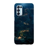 Husa compatibila cu Oppo A74 5G model Tribal Fire, Silicon, TPU, Viceversa, Transparent, Carcasa