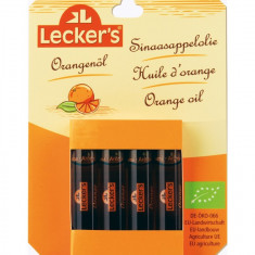 Ulei bio de portocale 4x2ml Lecker's