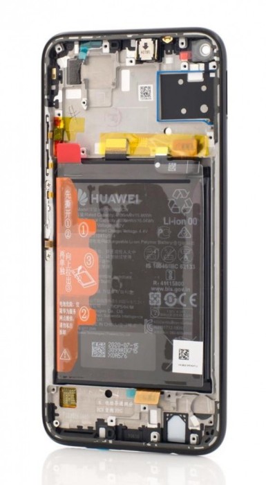 LCD Huawei P40 Lite, Negru 4G, Service Pack