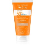 Av&egrave;ne Sun Tinted Fluid Fluid nuantator cu textura usoara SPF 50+ 50 ml