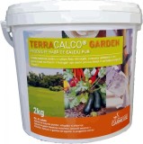 Terracalco Garden 2Kg: Calciu Pur pt. Gazon, Legume, Pomi. Distruge Mușchi, Afide, Daunatori. Af&acirc;nează Solul, Protejează Scoarța