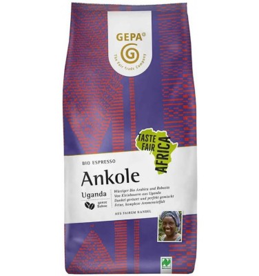 Cafea Espresso Boabe Bio Ankole 1 Kilogram Gepa foto