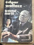 LITR02MF Carte Edgar Wallace - Scaunul mortii, Editura Vremea 1992, Roman Politist, Suspans, Thriller, Colectie de Buzunar, Veche