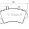 Set placute frana,frana disc NISSAN INTERSTAR platou / sasiu (2003 - 2016) BOSCH 0 986 494 031