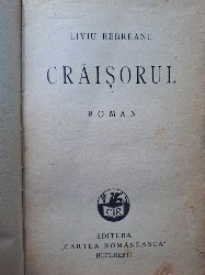 Craisorul- Rebreanu, princeps