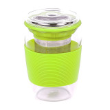 Infuzor Peterhof PH-10038, 500 ml, sticla, verde