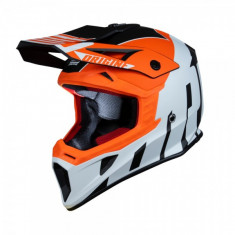 Casca motocross Origine Hero Thunder Fluo, culoare portocaliu/alb/negru mat, mar Cod Produs: MX_NEW 2060160253008M