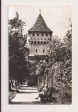 RF201 - Carte Postala - Sibiu. Turnul Olarilor, circulata 1968