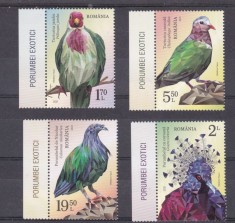 Fauna, pasari - Porumbei exotici, 2021, LP 2342, MNH