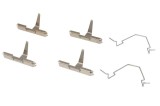 Kit reparatie placute frana spate, SRL, Ford Probe II, 191998; Mazda 626 IV, 191998, Mx-6, 191997, Mx-6, 191997, Xedos 6, 191999, Xedos 9, 192002,