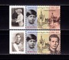 ✅RO 2021 , LP 2343 ,&quot;Cent. nasterii Regelui Mihai I&quot;,serie+diferite tabs-uri, diferite pozitii ,MNH, Nestampilat