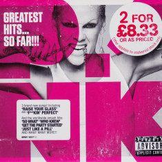 CD Pop: Pink - Greatest Hits...So Far!! ( original, stare foarte buna )