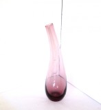 Cumpara ieftin Vaza solifleur cristal ametist suflata manual - Orchid vase - design IKEA