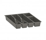 Suport Organizator tacamuri pentru Sertar, Compact 5 Compartimente, 310x260x40mm