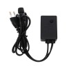 Controler Hoff SNI-C10M pentru cablu luminos de maxim 10 metri, D 11 mm, 8 jocuri de lumini, negru