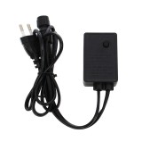 Controler Hoff SNI-C10M pentru cablu luminos de maxim 10 metri, D 11 mm, 8 jocuri de lumini, negru