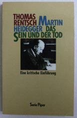 Martin Heidegger: das Sein und der Tod; eine kritische Einfuhrung/ Th. Rentsch foto