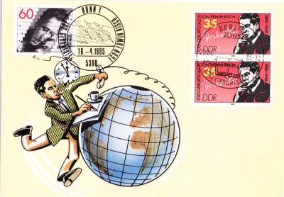 TSV$ - MAXIMA GERMANIA EGON ERWIN KISCH 1985 foto
