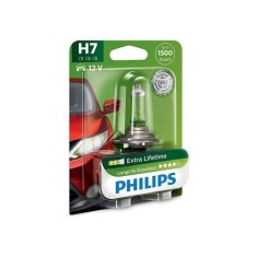 Bec auto cu halogen Philips H7 LongLife EcoVision, 12V, 55W