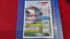 program FC Solothurn - SC Dornach foto