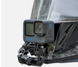 Sistem avansat prindere camera GoPro GoPro Hero 13,12,11,10, 9, 8, 7, 6 la casca motocicleta, marca Surewo, culoarea negru