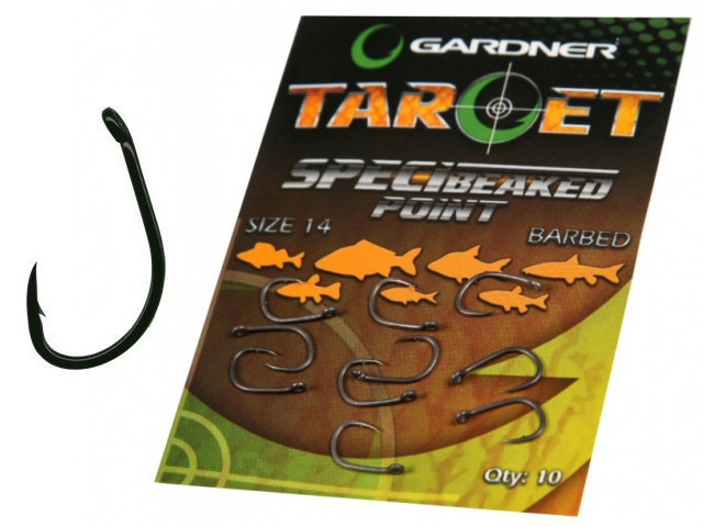 Carlige Target Speci-Beaked Point Hooks - Gardner nr.10
