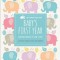 Baby&#039;s First Year: Memories for Life - A Keepsake Journal of Milestone Moments