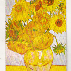 bnk cld Calendar de buzunar 1979 - Editura Univers - Van Gogh Floarea soarelui