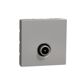 Priza TV de capat 2M Schneider Noua Unica aluminiu NU346230