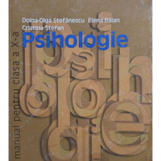 Doina Olga Stefanescu - Psihologie - Manual pentru clasa a X-a (editia 2015)