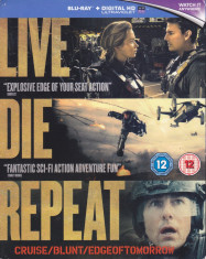 Blu Ray: Edge of Tomorrow ( original , cu Tom Cruise si Emily Blunt ) foto