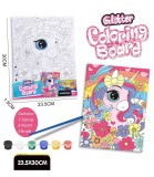 Tablou de Pictat Unicorn cu Vopsele
