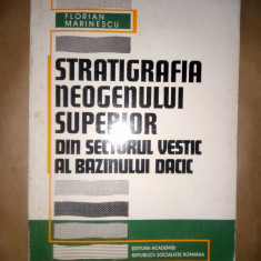 MARINESCU - STRATIGRAFIA NEOGENULUI SUPERIOR DIN SECT. VESTIC AL BAZ. DACIC 1978