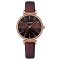 Curren Ceas dama Casual Quartz Piele Coffe