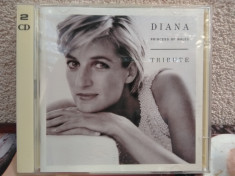 CD - Diana Princess Of Wales - Tribute, Album 2CD-Set 1997, Made in Germany. foto