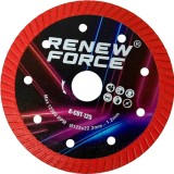 Cumpara ieftin Disc diamantat turbo pentru gresie portelanata si ceramica, 125 mm, 22.2 mm, taiere uscata, grosime 1.5 mm