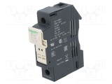 Separator fuzibil 10x38mm 32A 1 poli pentru șină DIN Schneider Electric