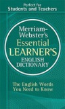Merriam-Webster&#039;s Essential Learner&#039;s English Dictionary