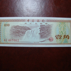 CHINA 10 FEN 1980 UNC