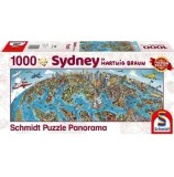 Cumpara ieftin Puzzle panoramic Schmidt - Cityscape Sydney, 1000 piese