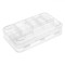 Cutie Organizator, Model Transparent, Plastic, Dimensiuni 21.4x12.7x4.8 cm
