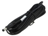 Cablu ESPE 2x0,52mm&sup2; DC 5,5x2,5mm mufă drept 5m KW251-000-213-0500 negru Cu