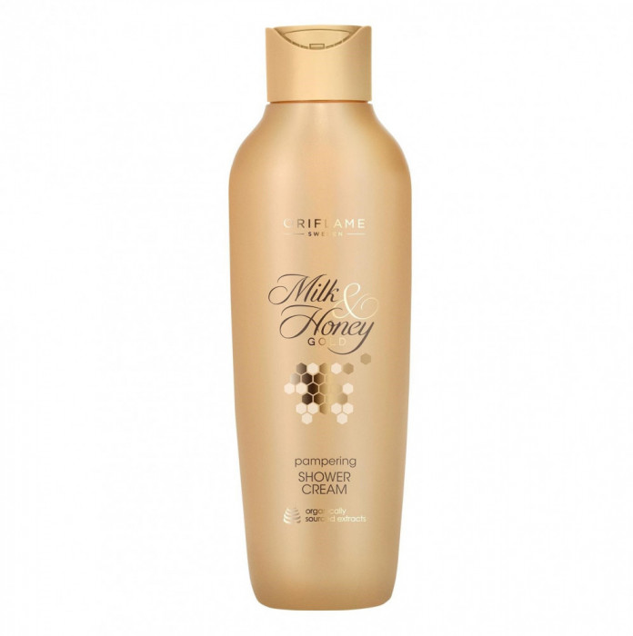 Cremă de duş Milk &amp; Honey Gold (Oriflame)