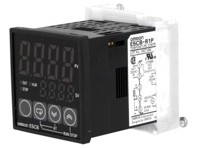 Regulator Temperatură Pt100 SPST-NO E5CB-R1P 100-240AC foto