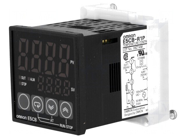 Regulator Temperatură Pt100 SPST-NO E5CB-R1P 100-240AC