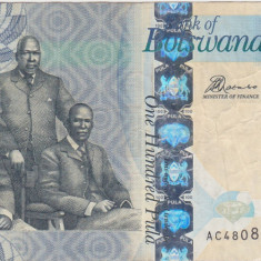 BOTSWANA 100 PULA 2012 VF