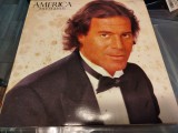 Vinil LP PROMO !! &quot;Japan Press&quot; Julio Iglesias &ndash; America (EX)